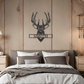 Buck Mount Monogram - Steel Sign