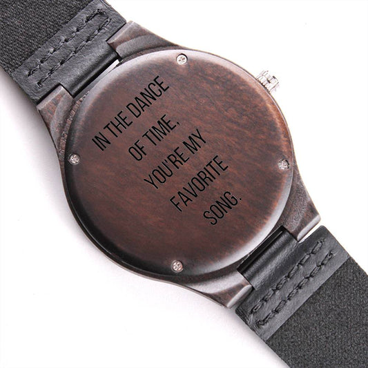 Custom Engraved Watch for Him