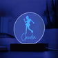 Custom Engraved Light-Up Acrylic - Girls Dance