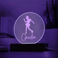 Custom Engraved Light-Up Acrylic - Girls Dance