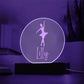 Custom Engraved Light-Up Acrylic - Girls Dance