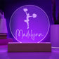 Custom Engraved Light-Up Acrylic - Girls Cheerleading