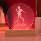 Custom Engraved Light-Up Acrylic - Girls Dance