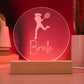 Custom Engraved Light-Up Acrylic - Girls Tennis