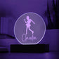 Custom Engraved Light-Up Acrylic - Girls Dance