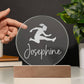 Custom Engraved Light-Up Acrylic - Girls Track & Field