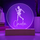 Custom Engraved Light-Up Acrylic - Girls Dance