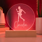 Custom Engraved Light-Up Acrylic - Girls Dance